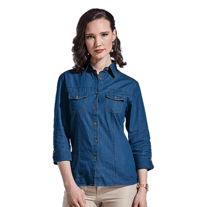 Ladies Denver Denim Blouse