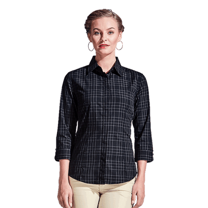 Ladies Hamilton Check Blouse