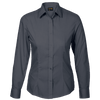 Ladies Basic Poly Cotton Blouse Long Sleeve