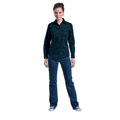 Ladies Bush Shirt Long Sleeve