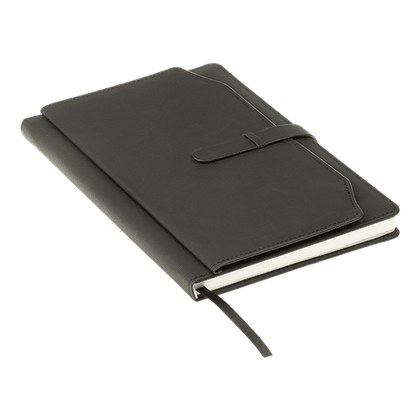 A5 Notebook with Outer Pouch