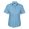 Ladies Basic Poly Cotton Blouse Short Sleeve