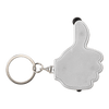 3 in 1 Thumbs Up Keychain with Stylus and LED Light