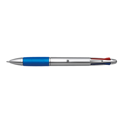 4 Colour Ballpoint Pen with Rubber Grip