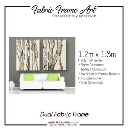 Dual Fabric Frame