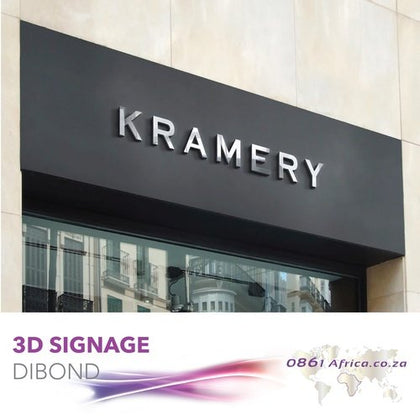 3D Signage DiBond