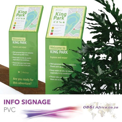 Info Signage PVC