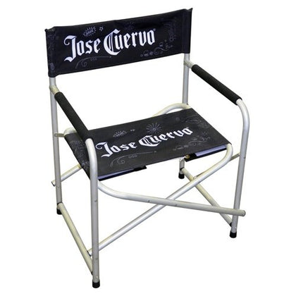 Aluminium Director Chair Branded Top and bottom branded