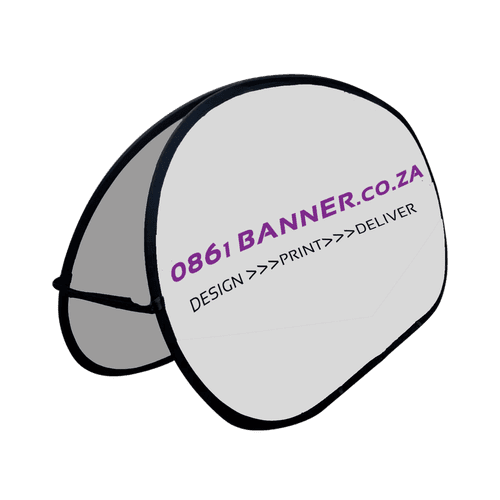 Pop Up Banner / Spring Steel Frame - Unbranded