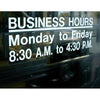 Glass Signage Vinyl/UV