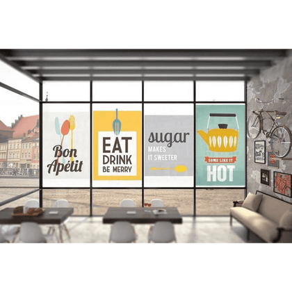 Glass Signage Vinyl/UV